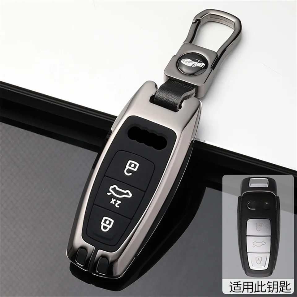 Cover chiate/telecomando per Audi a1 a3 8v a4 b9 a5 a6 c8 q3 q5 q7 tt accessori Auto Car-Styling Holder Shell portachiavi 12 Cover chiate/telecomando per Audi a1 a3 8v a4 b9 a5 a6 c8 q3 q5 q7 tt accessori Auto Car-Styling Holder Shell portachiavi - Hb7533a3e1ee94da1b2cd24325269e762b