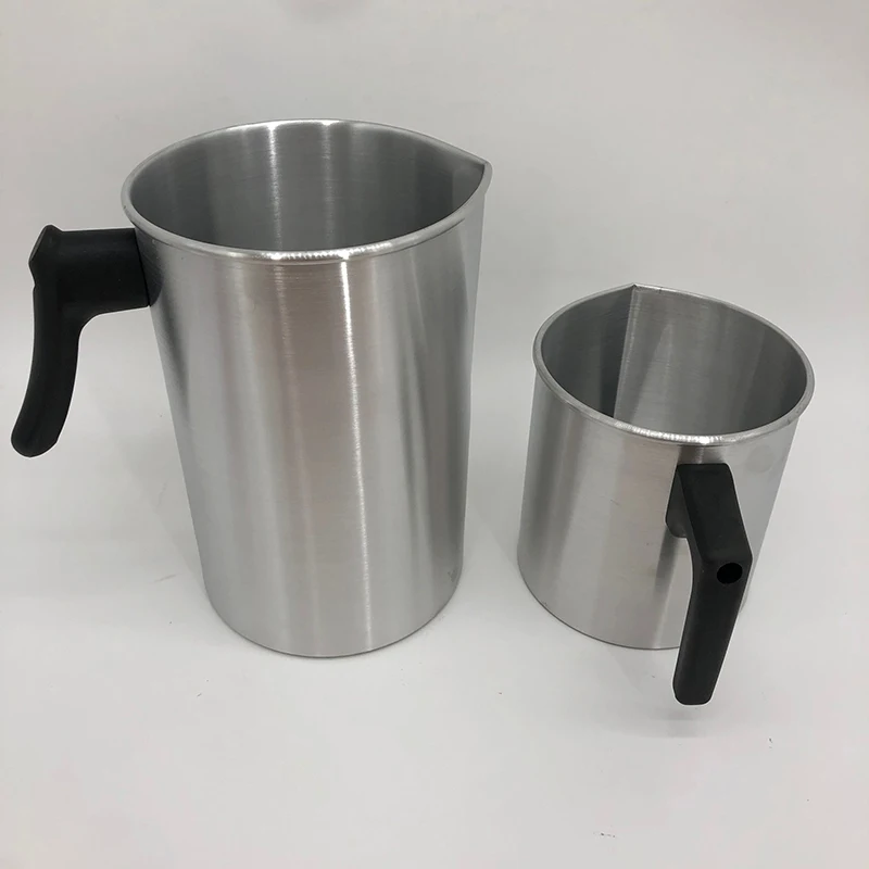 

1.2/1.8/3L Wax Melting Pot Pouring Pitcher Jug for Candle Making Tool Pouring Pot Home DIY Stainless Steel Candle Store