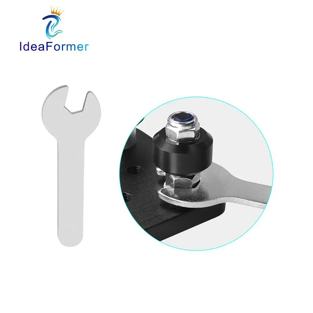3D принтер 2020 2040 Openbuilds V слот пластина ременная пряжка Ender 3 CR10 экструдер задняя