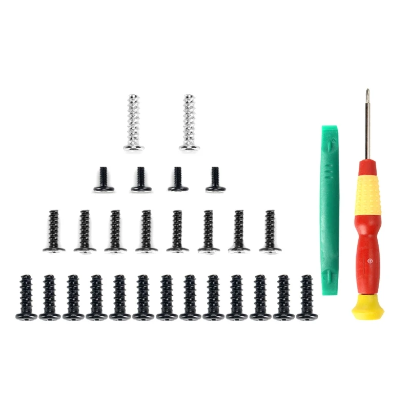 

2021 New Controller Handle Full Set Screw Compatible with PS5, Comes with Cross Screwdriver Tools Kit