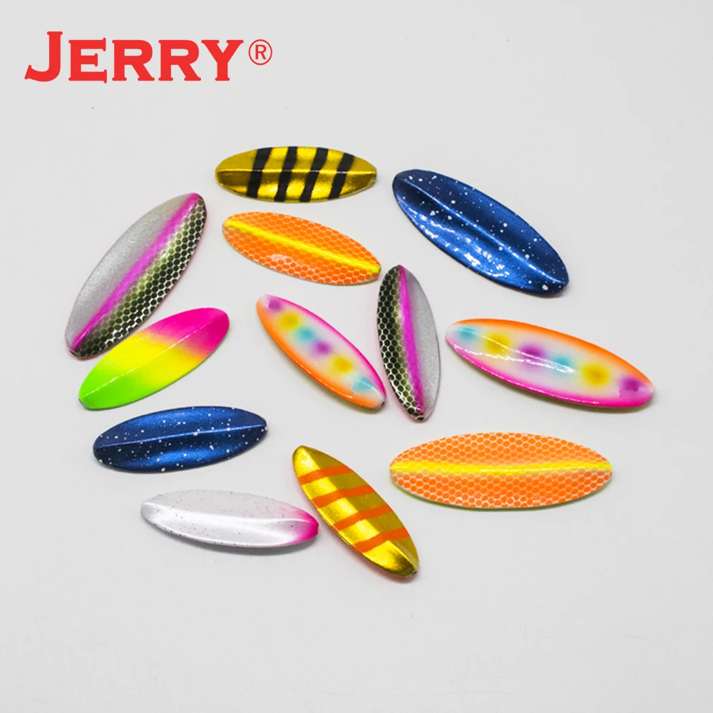 Jerry Zhu Que 3 5 г/6 г встроенная ложка УФ-светящаяся приманка для рыбной ловли форели |