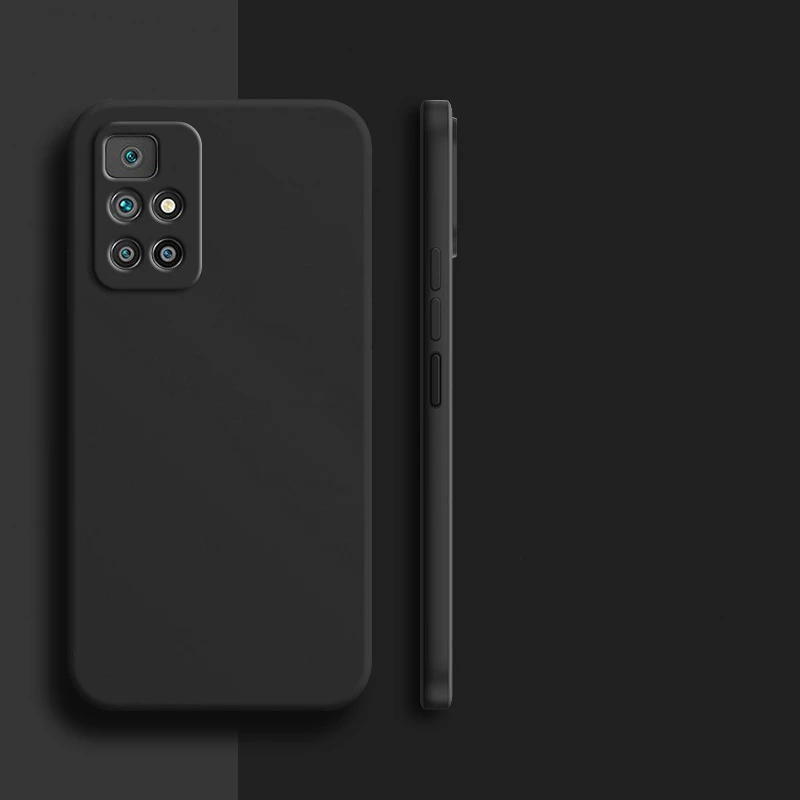 Funda a prueba de golpes para Xiaomi Redmi 10, carcasa protectora de silicona l&iacute;quida TPU, Poco F3, M3, M4 Pro, 5G, 9T, Note 10 Pro-2