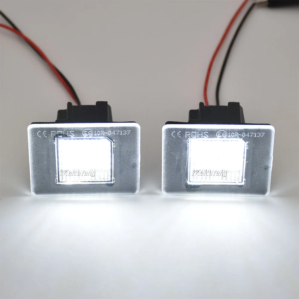 

A0009062903 For Mercedes Benz W117 W218 W176 W156 W166 R172 X166 Car LED License Plate Lights Error Free Play White Lamp