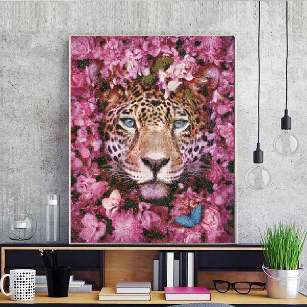 Алмазная вышивка QIZITENG картина с квадратными стразами сделай сам животное