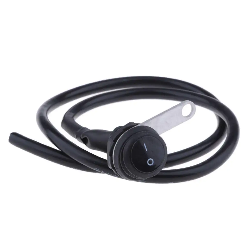 

Motorcycle Scooter LED Headlight Spotlight Handlebar Light Switch Mount
