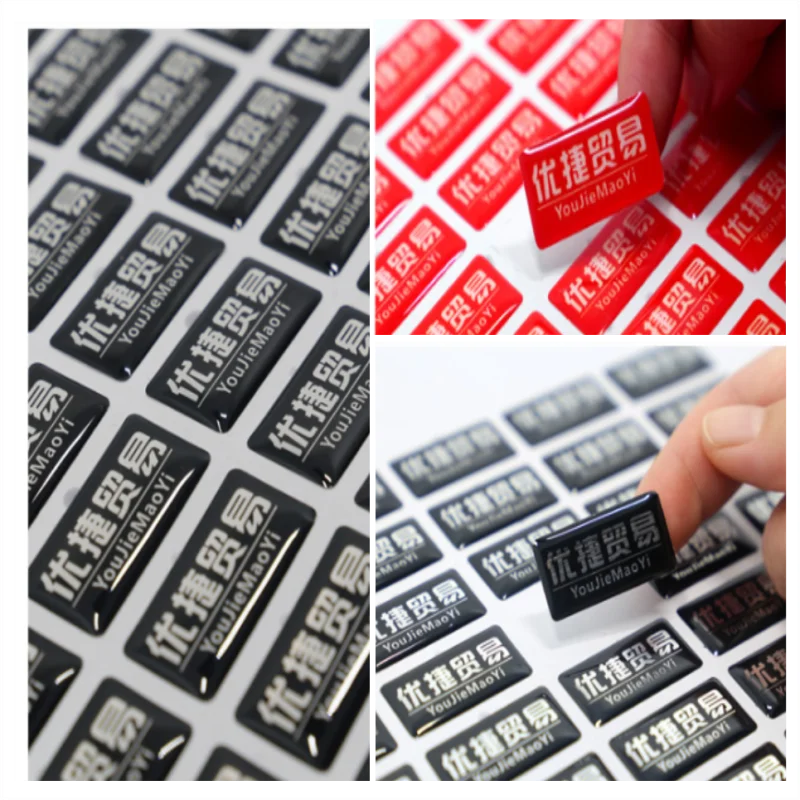 Cheap priceeposy dome sticker label printing custom full color stickers | Канцтовары для офиса и дома