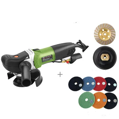 220 В полировальная машина для впрыска воды гранита мрамора пола камня