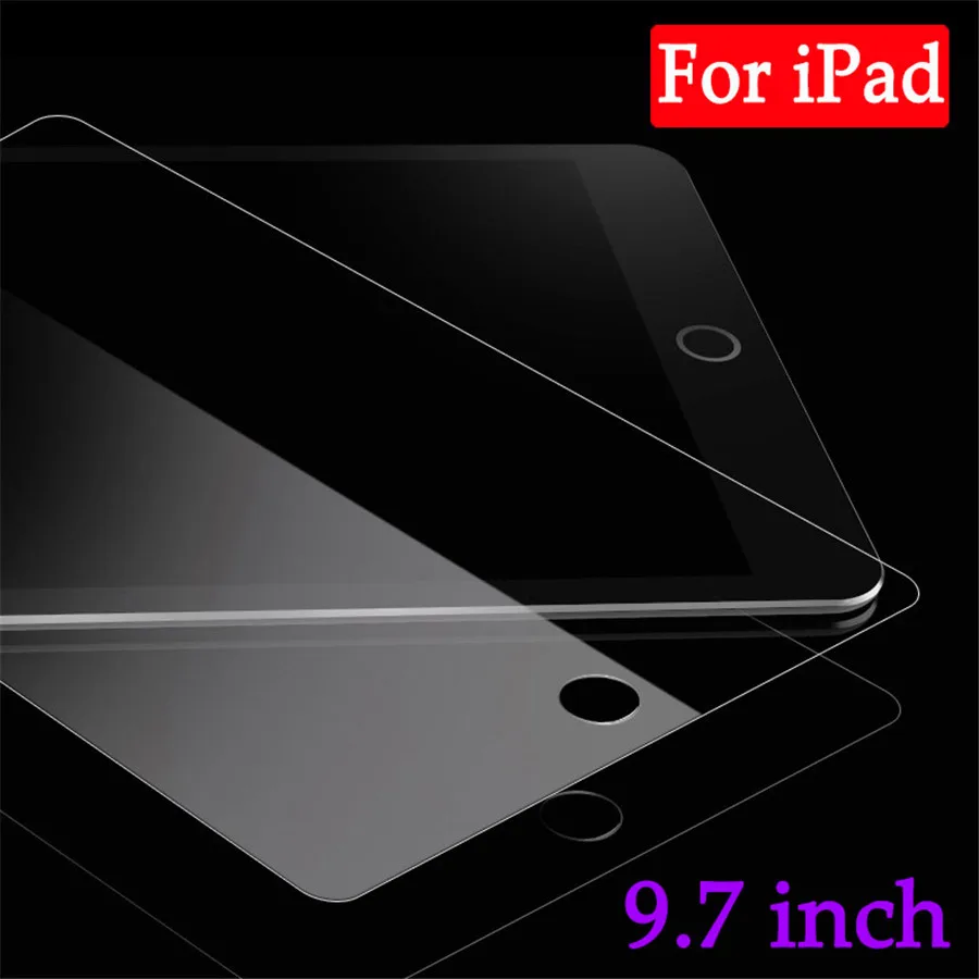 Закаленное защитное стекло 9 7 для ipad air pro 2018 4 5 6 2 1 air1 новый a1822 a1823 4|Защитные экраны