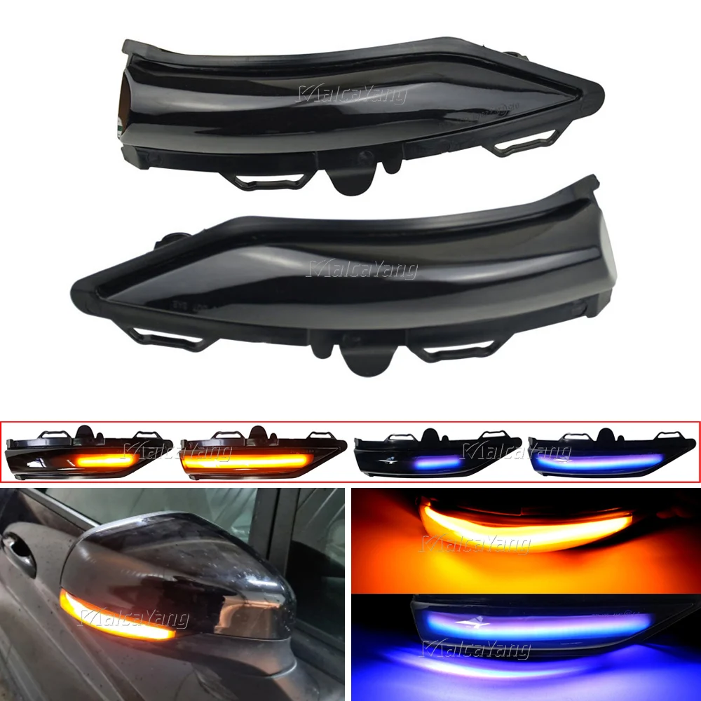 

LED Side Wing Rearview Mirror Repeater For Ford Fiesta ST Line MK8 2018 2019 Dynamic Blinker Indicator Flasher Turn Signal Light