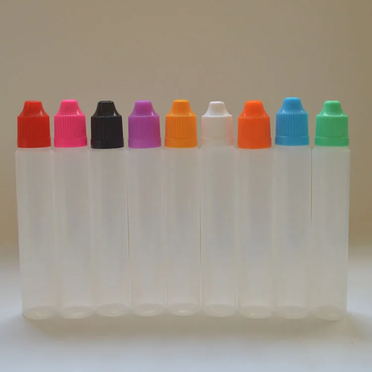 LDPE 20PCS/lot 30/60ML Empty Drooper Bottle With Childproof Cap Plastic Dropper Pen Style Eye E-liquid Funnel | Красота и здоровье