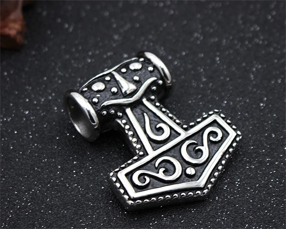 Viking один маленький молоток из нержавеющей стали ожерелье викингов Молот Тора