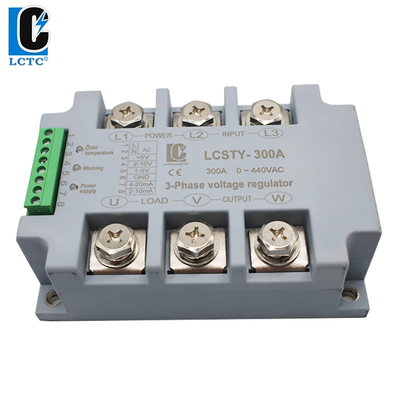 Трехфазный регулятор мощности SCR 380 В а напряжения scr 4-20 мА 2-10 1-5 | Обустройство