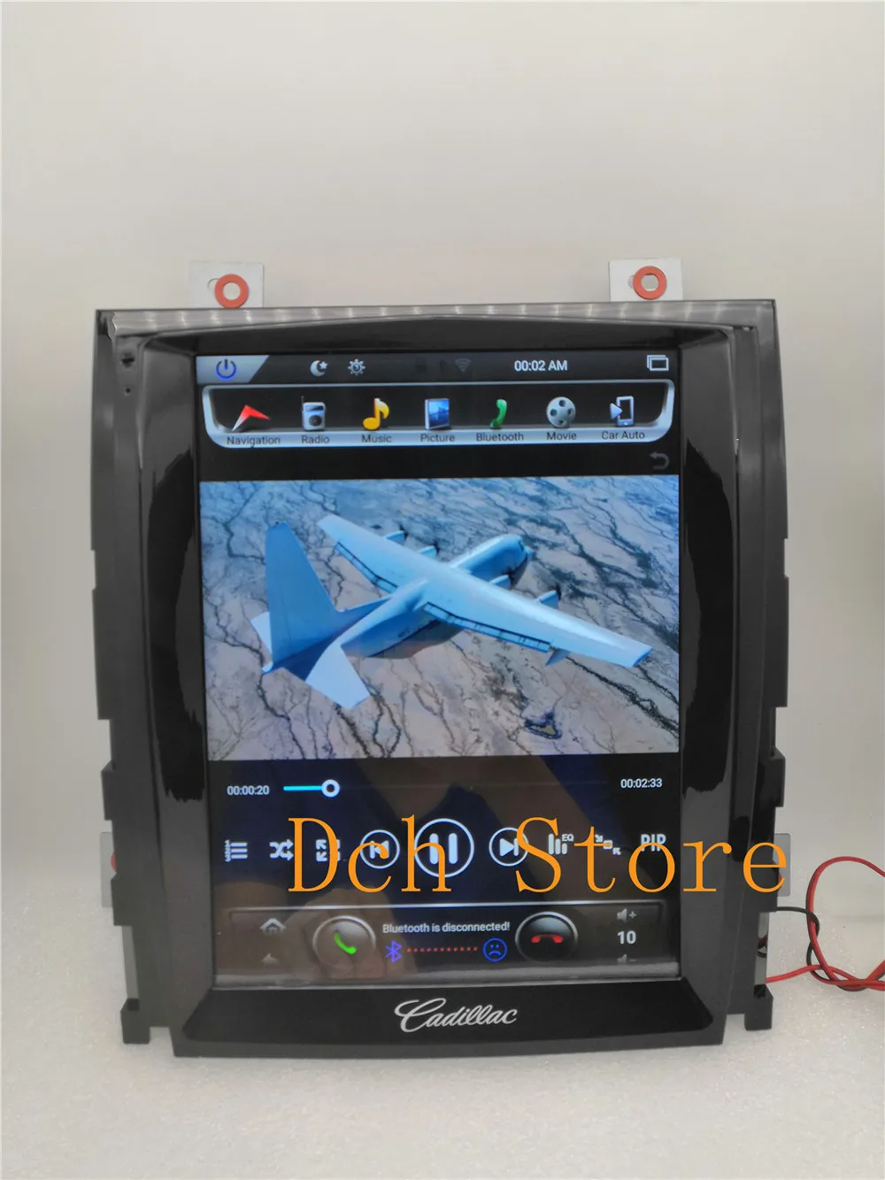 10 4 дюймовый вертикальный экран Tesla Style Android 9 0 автомобильный DVD плеер GPS для Cadillac