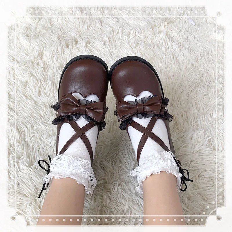 Туфли женские на низком каблуке с бантом и круглым носком|Туфли| |