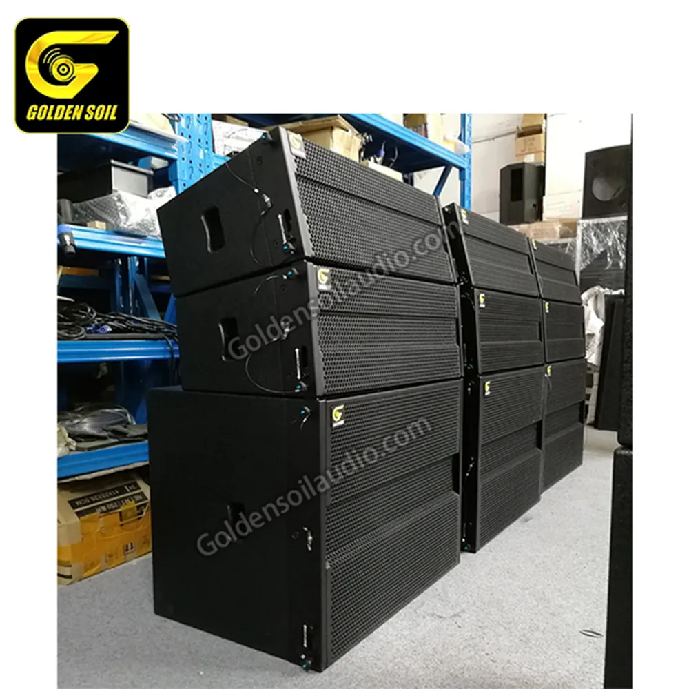 Goldenground Audio LA-208 двойной 8-дюймовый линейный динамик активный усилитель