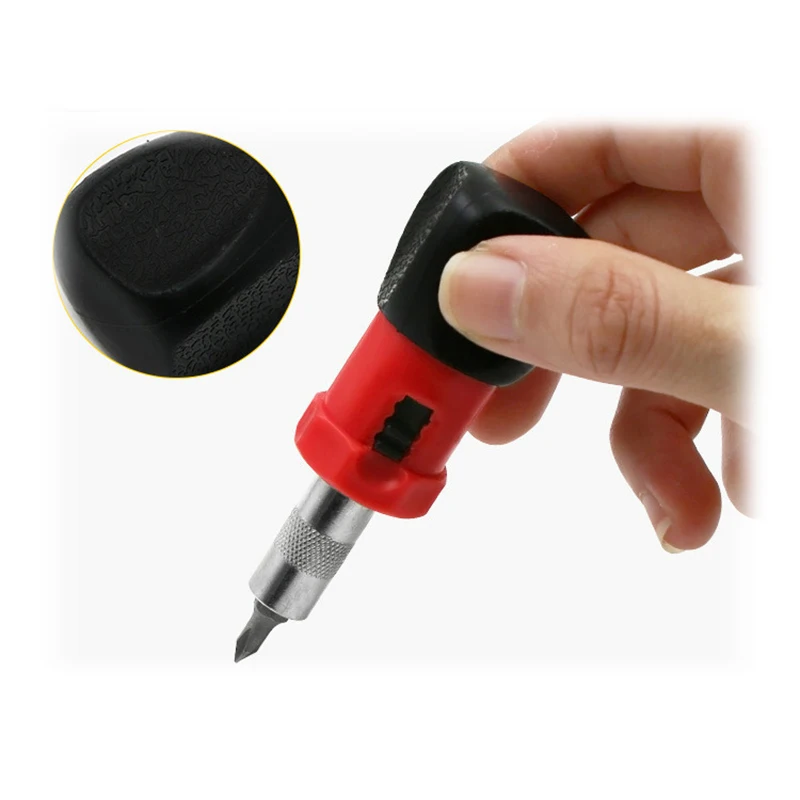 

New Arrival Carbon Steel Key Ratchet Screwdriver Wrench Handle Ratchet Socket Screw Driver 6.35mm