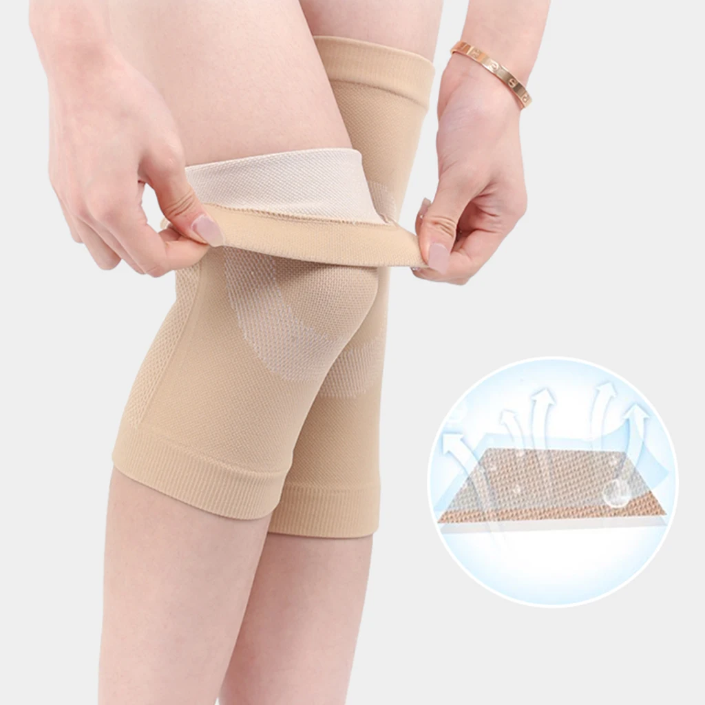 Женские и мужские летние тонкие носки с поддержкой колена декомпрессионные