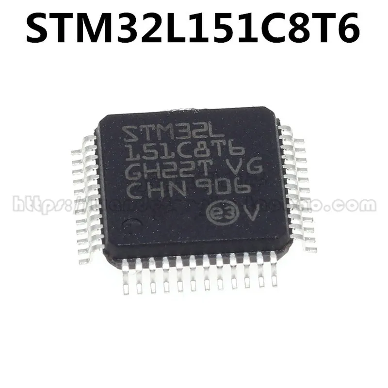 Бесплатная доставка 1 шт. STM32L151C8T6 STM32L151 LQFP-48 новый оригинальный запас | Электроника