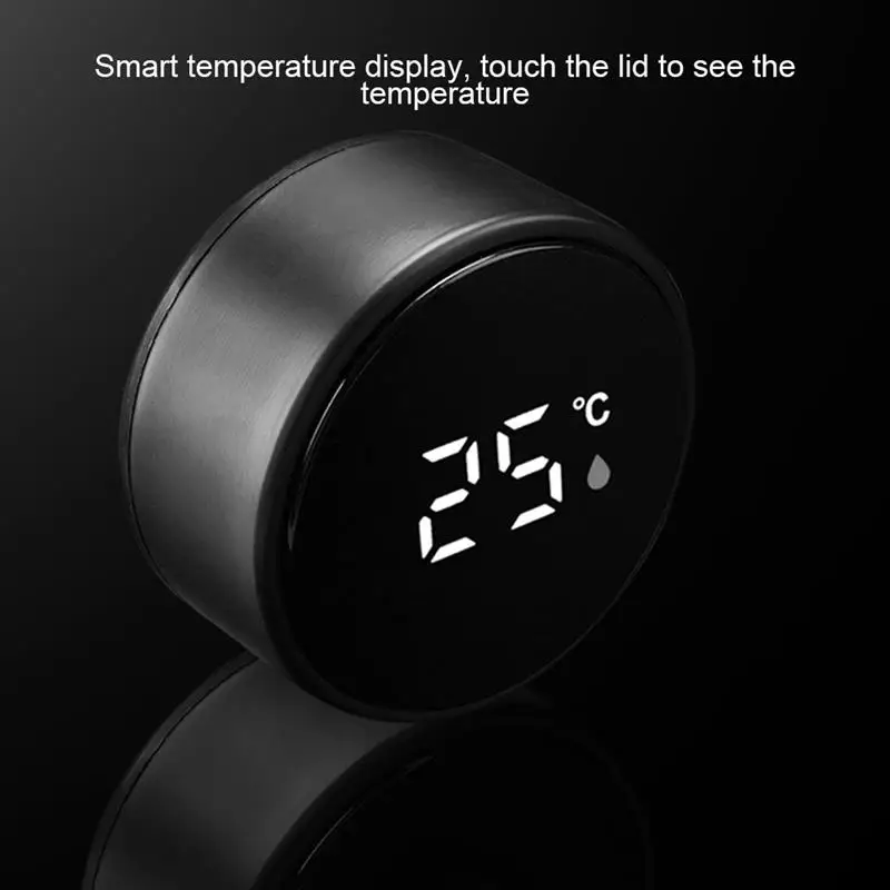 Многоцветная бутылка для воды 500 мл 304 нержавеющая сталь светодиодная Вакуумная