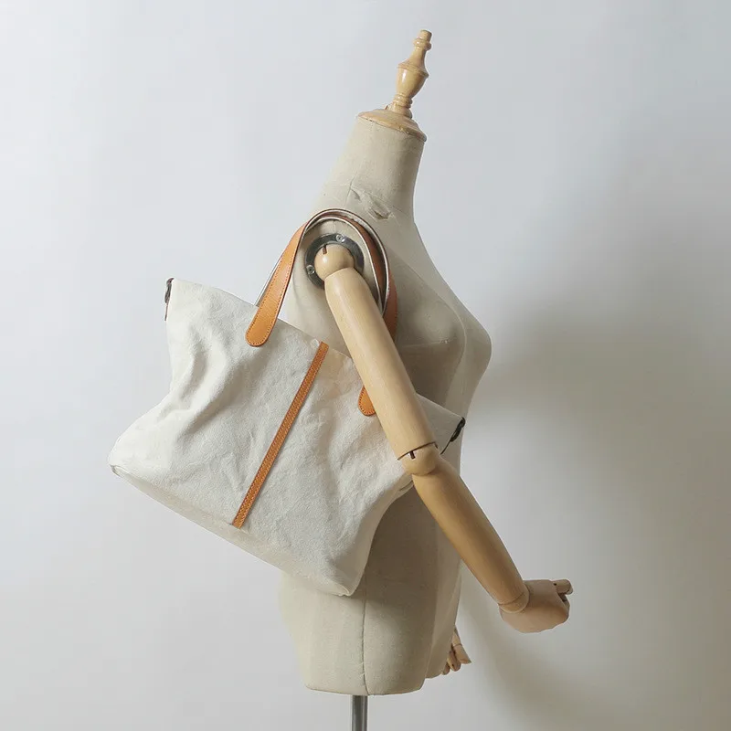 Холщовая Сумка На Молнии для женщин дамская сумочка с варениками модная