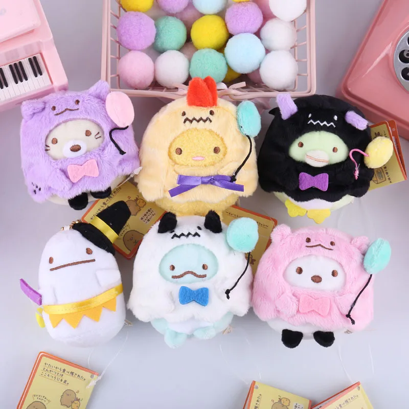 Япония Сан х Сумико гураши мягкие животные день всех святых единорог плюшевые