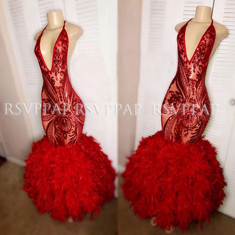 Пикантные прозрачные длинные платья для выпускного вечера 2021 Русалка Стиль