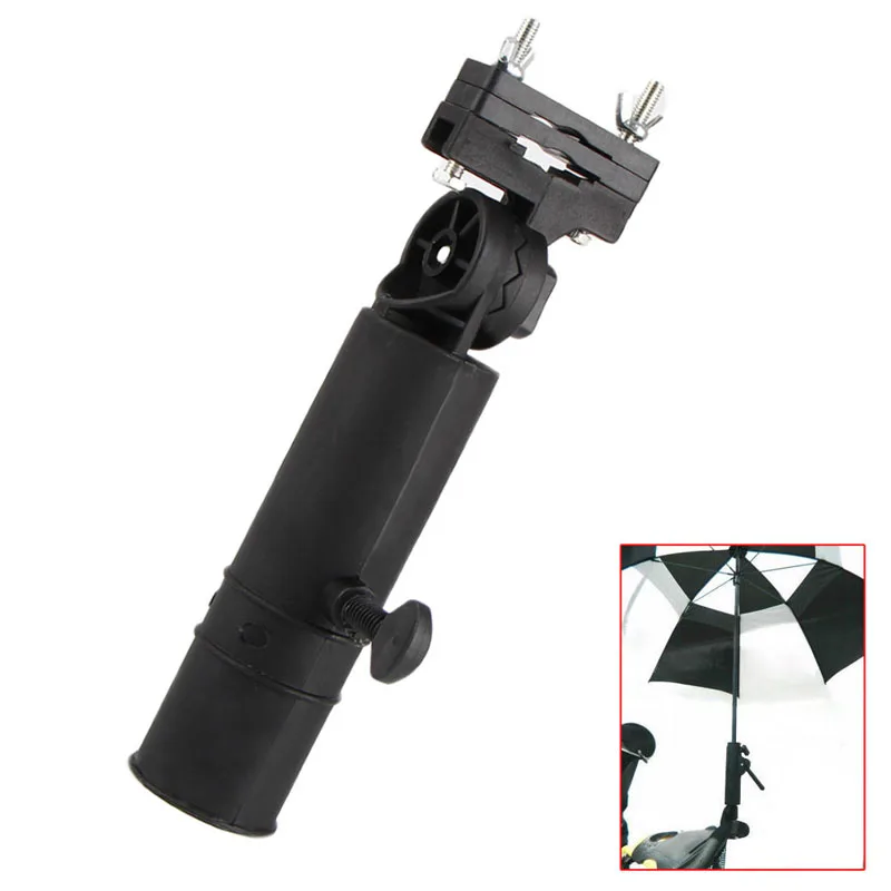 

Durable Golf Club Umbrella Holder Stand For Buggy Cart Baby Pram Wheelchair Bike