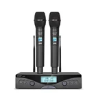 Беспроводной микрофон G-MARK G320AM, профессиональный ручной УВЧ микрофон с регулируемой частотой 100 м, подходит для караоке, церкви вечерние, шоу