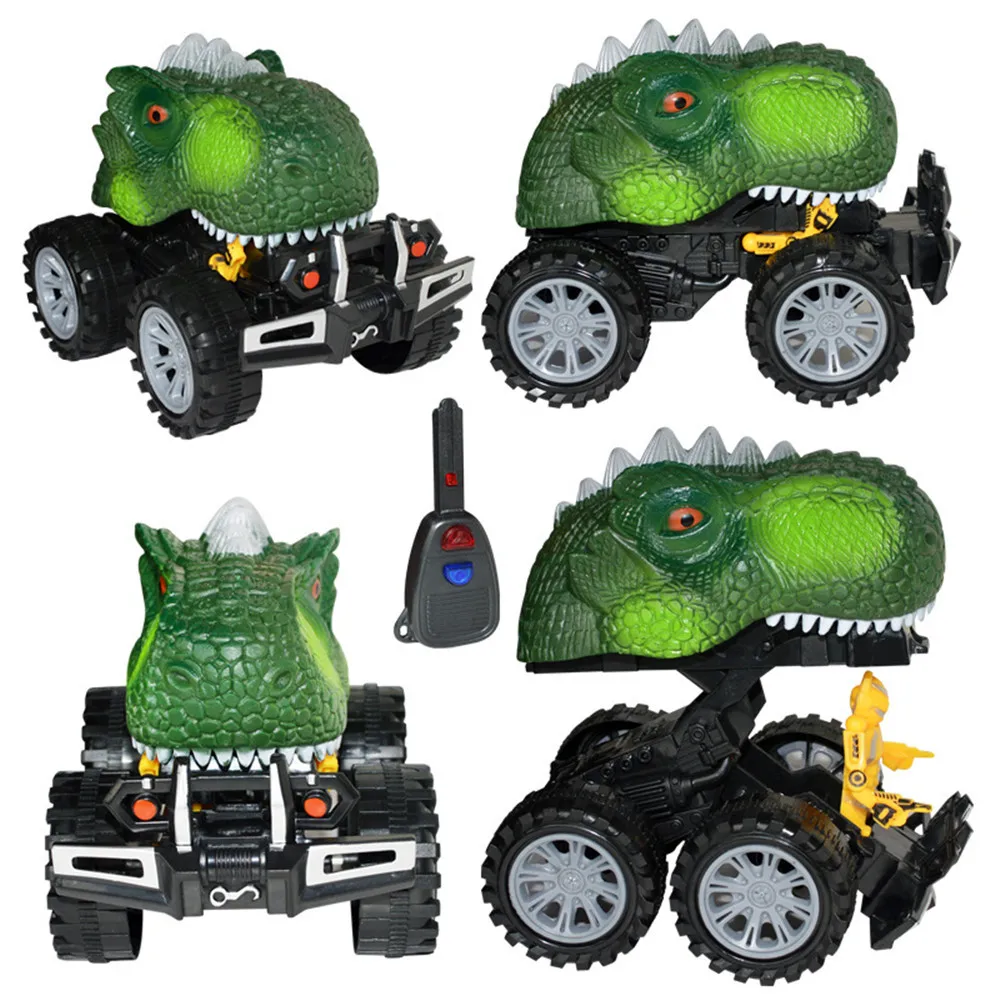 Горячие колеса модель автомобиля динозавра мини игрушечный автомобиль задняя