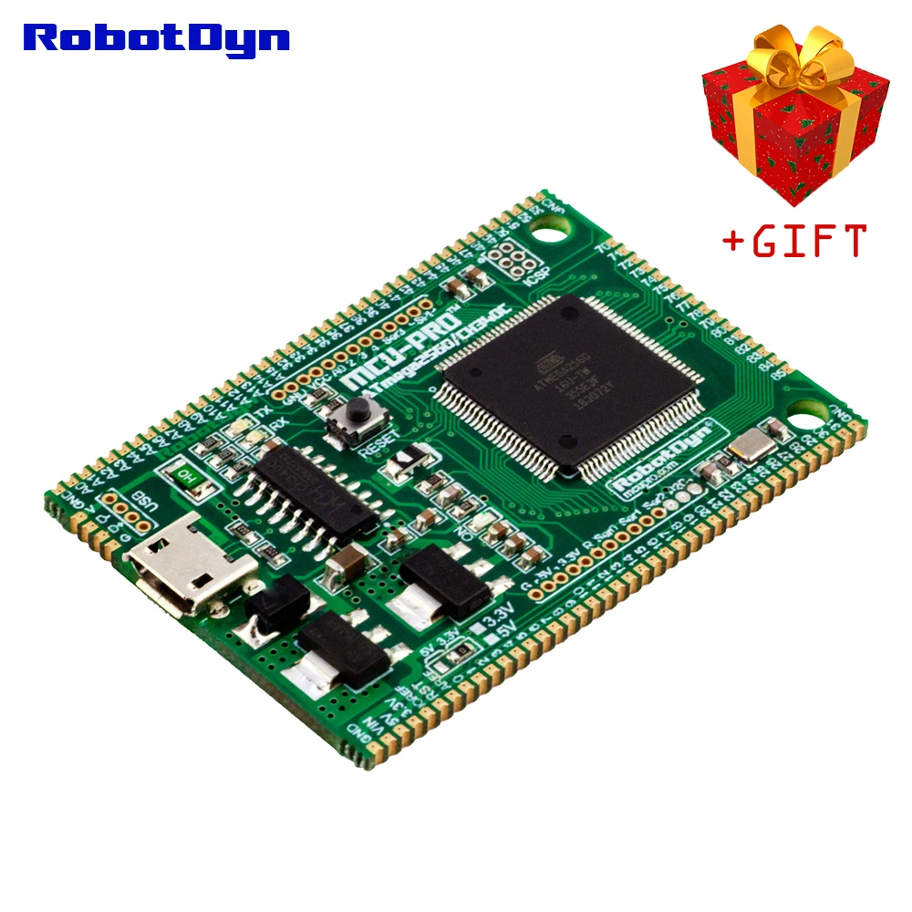 Новый оригинальный MCU PRO Мега 2560 CH340C/ATmega2560 16AU USB CH340C зубчатыми шаг 0 05