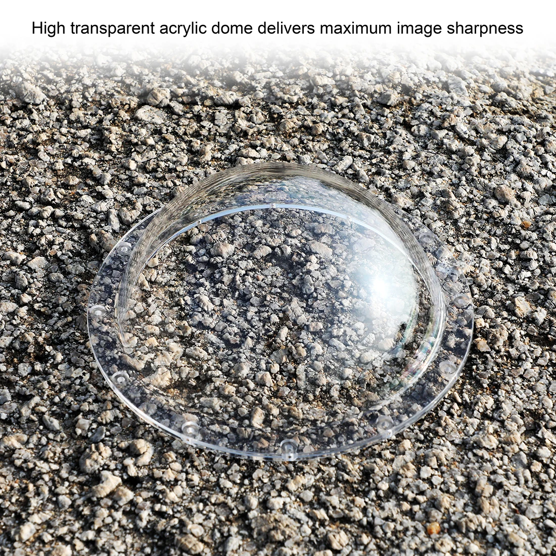 Купольный прозрачный Сменный Чехол для экшн-Камеры GoPro Hero 9 8 7 6 5 Osmo дюймов |