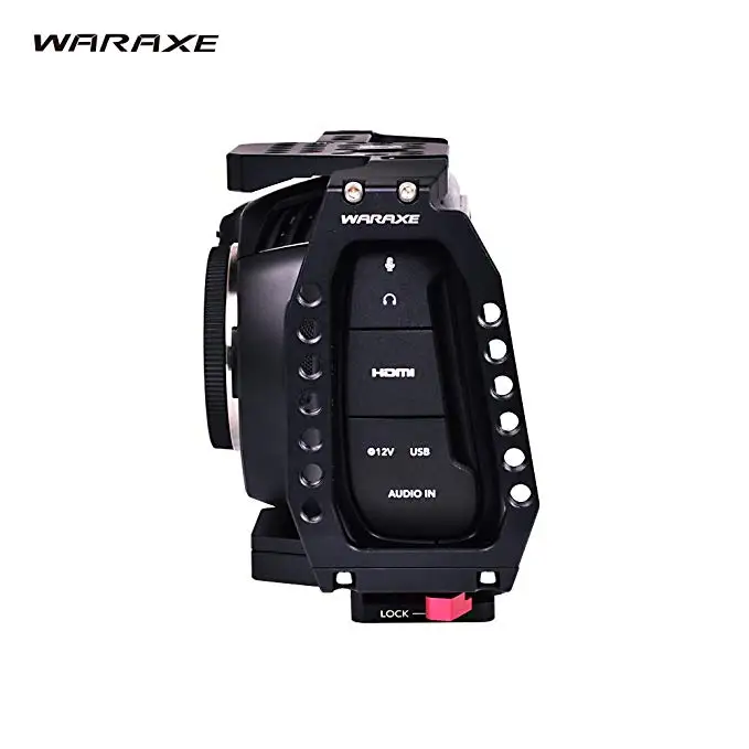 Клетка WARAXE BMPCC 4k встроенная QR пластина подходит для Arca Swis полная клетка