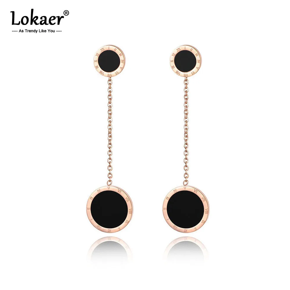 Женские вечерние Ги кисточки из титановой стали с римскими