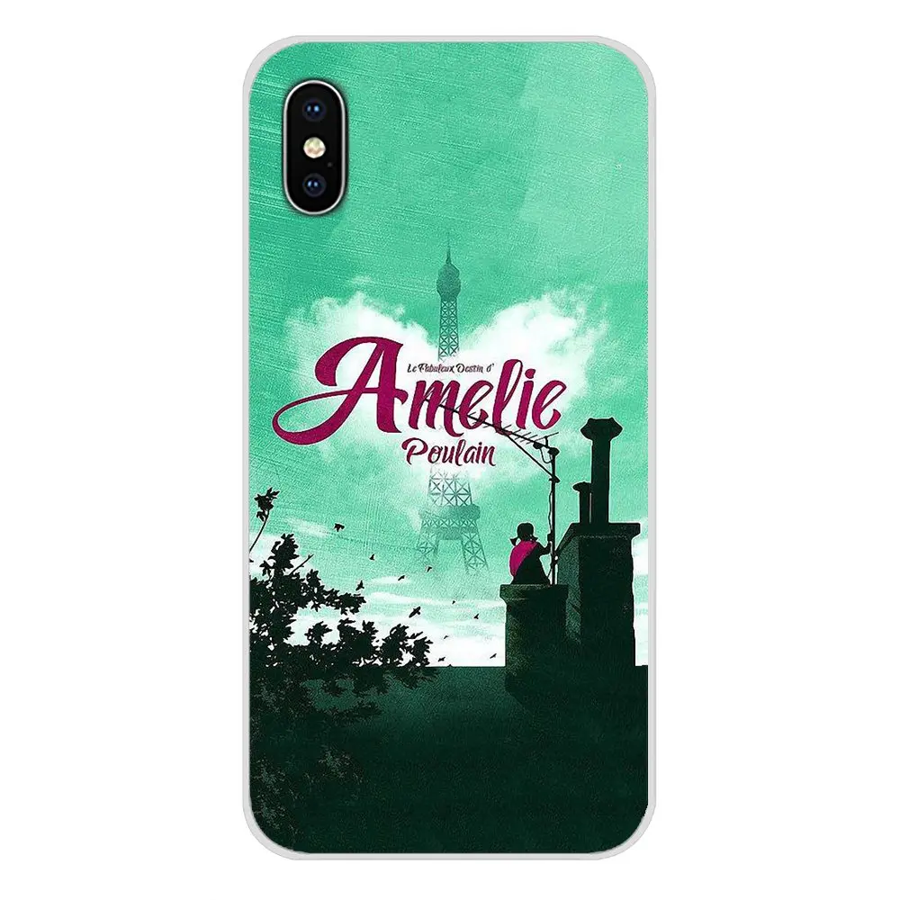 Прозрачный чехол из ТПУ для Apple iPhone X XR XS 11Pro MAX 4S 5C SE 6S 7 8 Plus ipod touch 5 6 Amelie France Pulp