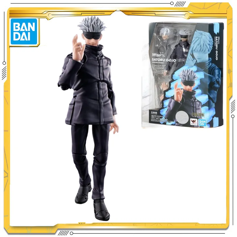 

Оригинальный BANDAI СВЧ Jujutsu кайсен Gojo Satoru модель игрушки Фигурки игрушки для Детский подарок
