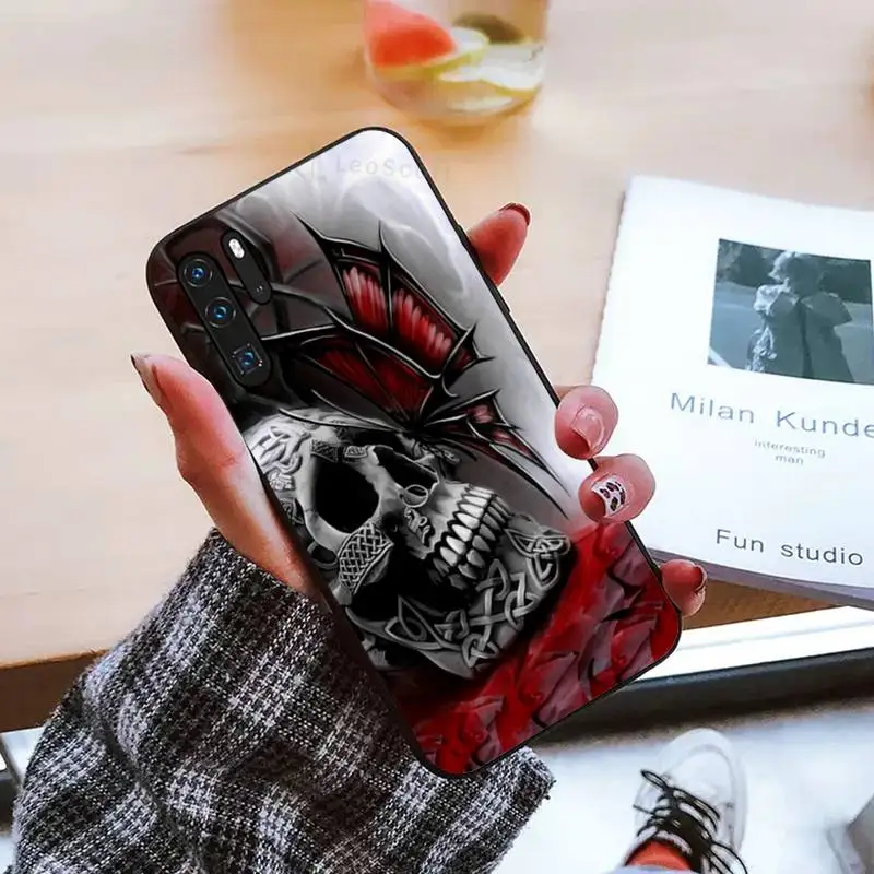 

skull space cool Phone Case For Huawei honor Mate P 9 10 20 30 40 Pro 10i 7 8 a x Lite nova 5t