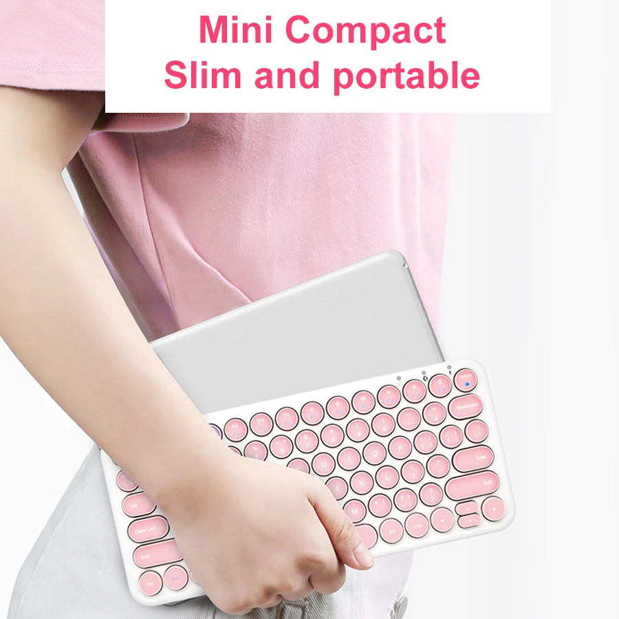 Rechargeable Bluetooth-compatible Tablet Keyboard Mouse Set For iPad Macbook Xiaomi Wireless Gaming Combo | Компьютеры и офис