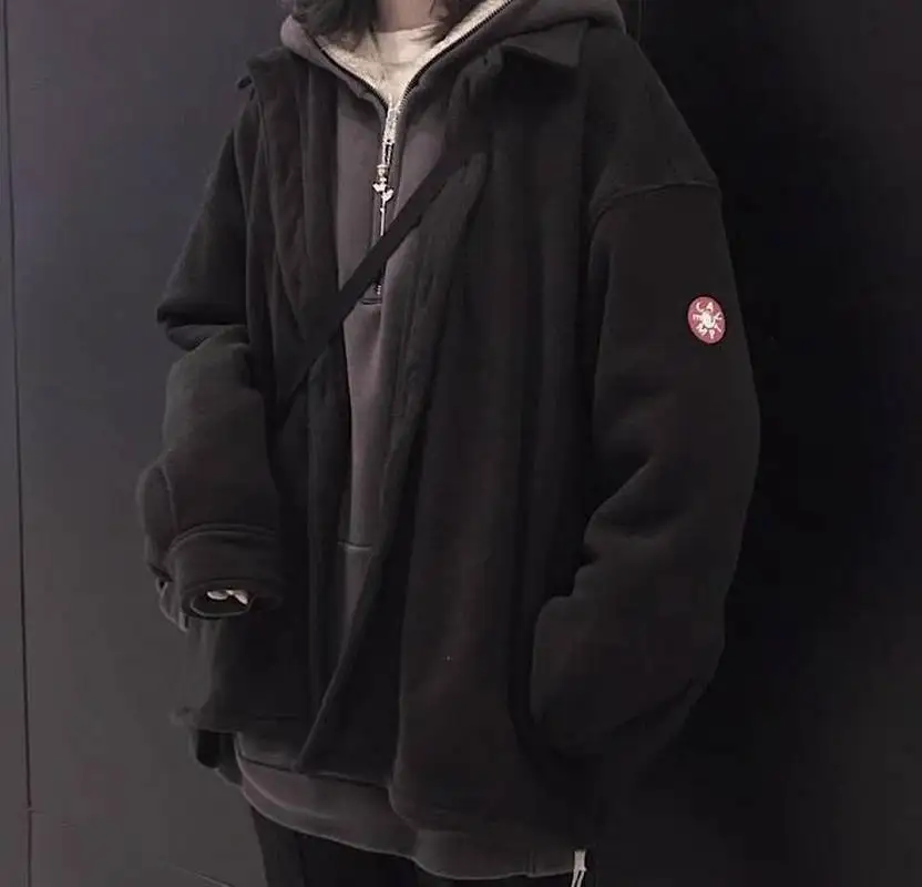 

NEW cavempt woollen Jacket men women high quality woollen coat double faced fieece winter thick warm overcoat cavempt jackets