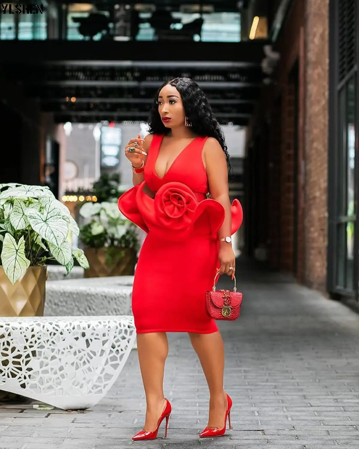 Африканские платья для женщин облегающее Африканское платье базин женская