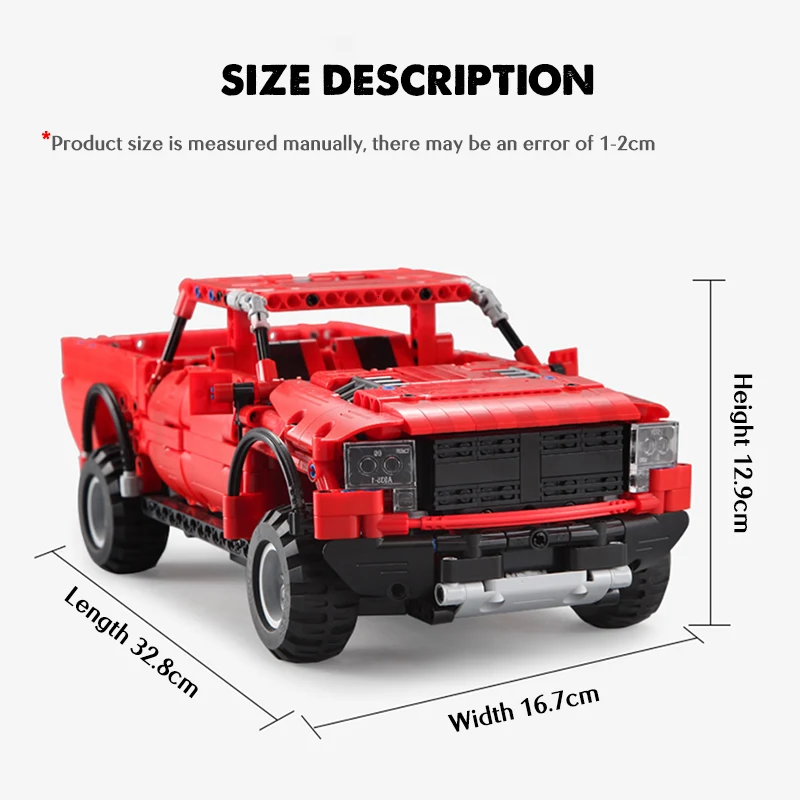 Cada 549 шт. RC 2 4 ГГц электрический датчик б/у модели строительные блоки