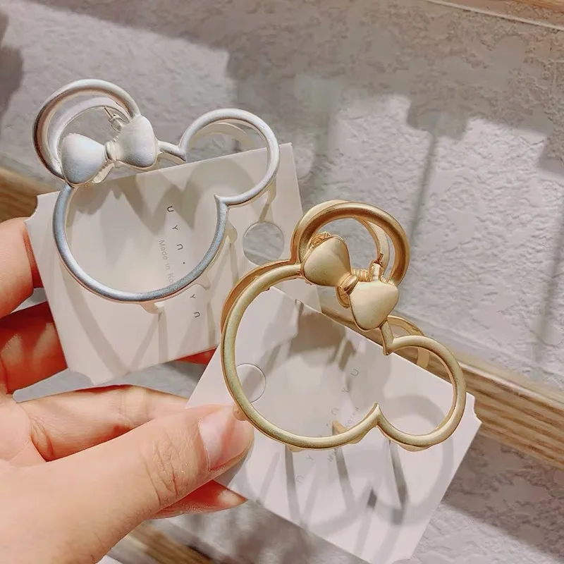 

Large/Mini Size 2019 Women Geometric Hair Claw Clamps Party Hair Crab Mickey Hair Clip Fashion Accessories Hairpin for Girls