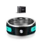 NFC смарт-кольцо на палец, интеллектуальное износостойкое соединение, оборудование для телефона Android, модные кольца