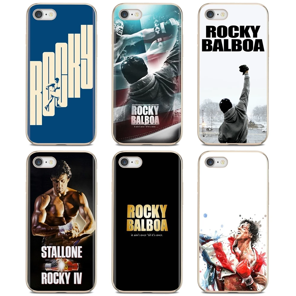 Тонкий силиконовый мягкий ТПУ чехол для телефона Рокки Бальбоа постер Samsung Galaxy Note