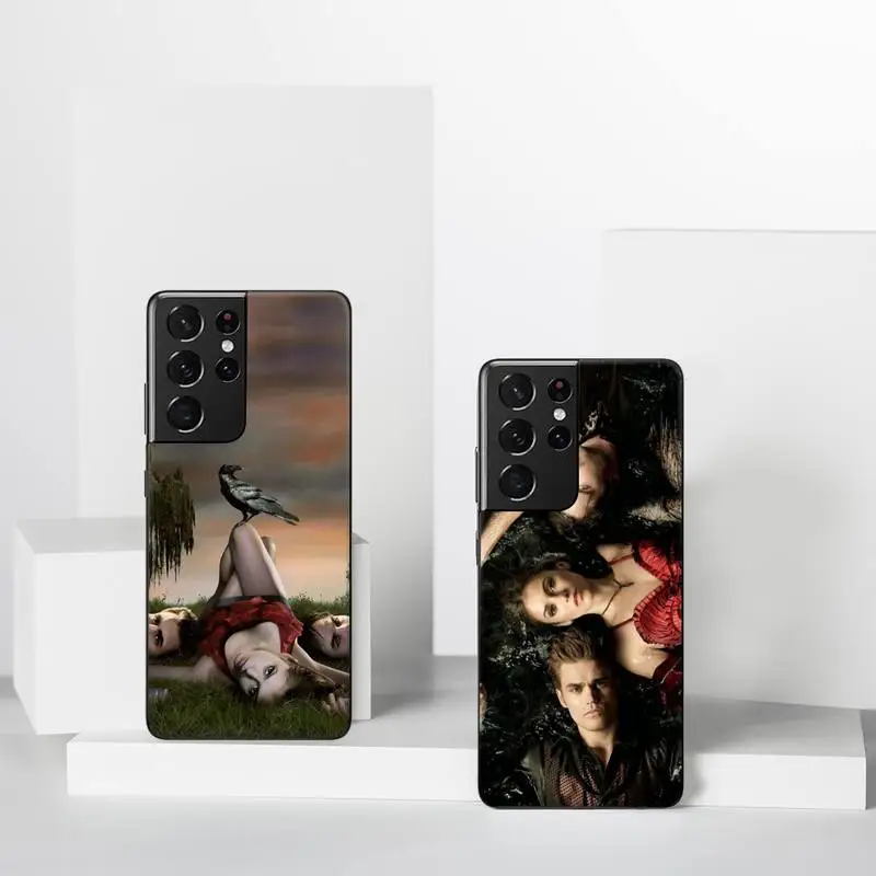 

The Vampire Diaries Phone Case For Samsung A51 A32 A52 A71 A50 A12 A21S S10 S20 S21 Plus Fe Ultra