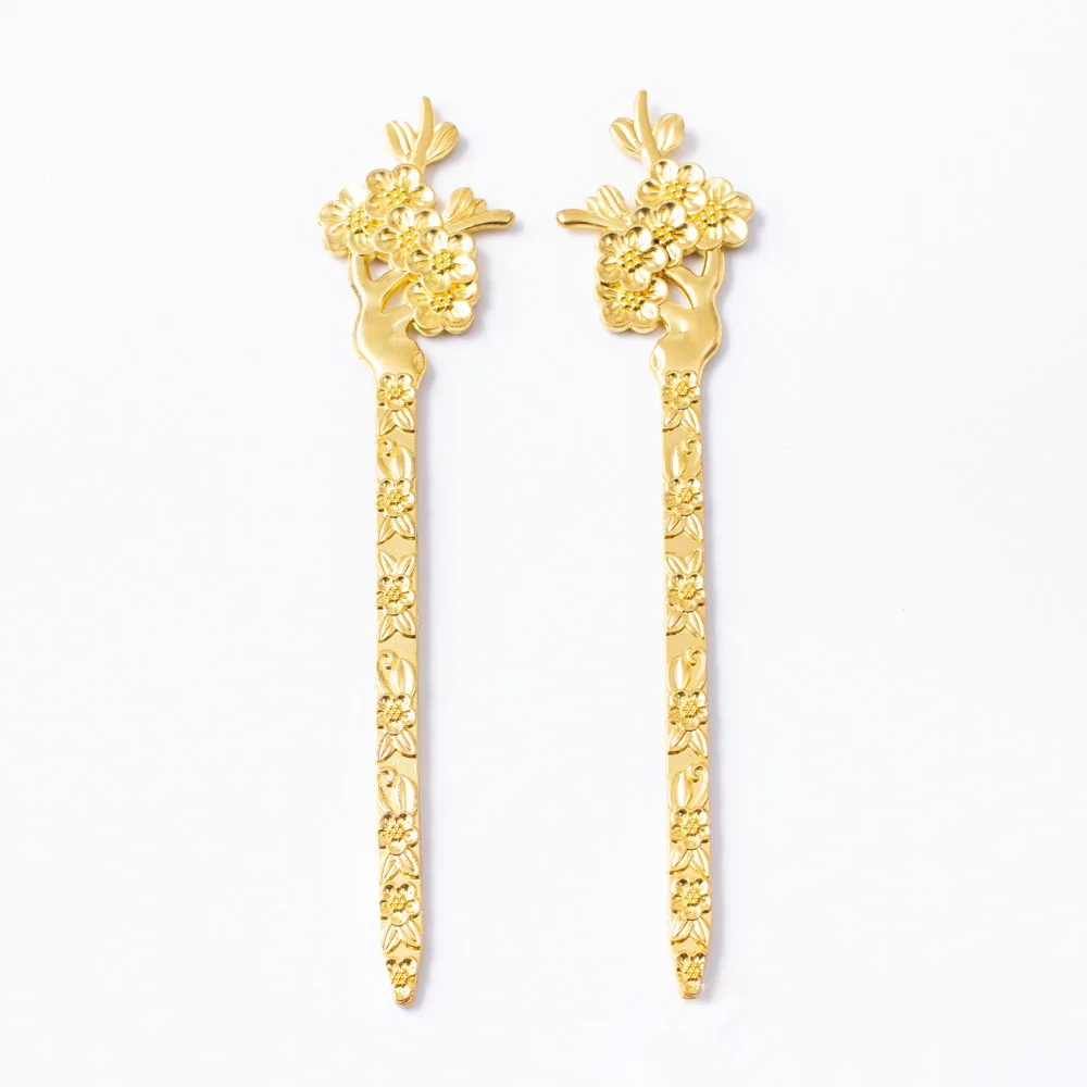 2 шт./лот Четырехцветная застежка-книжка из металлического сплава в ретро-стиле