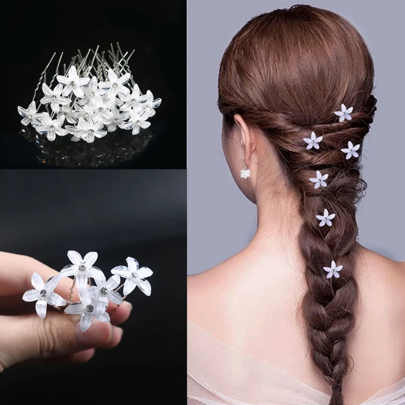 

70pcs Wedding Bridal Hair Accessories Hairpin U-shaped Hair Pins Wedding for Bridal Hairstyle Bridesmaid Hairstyle