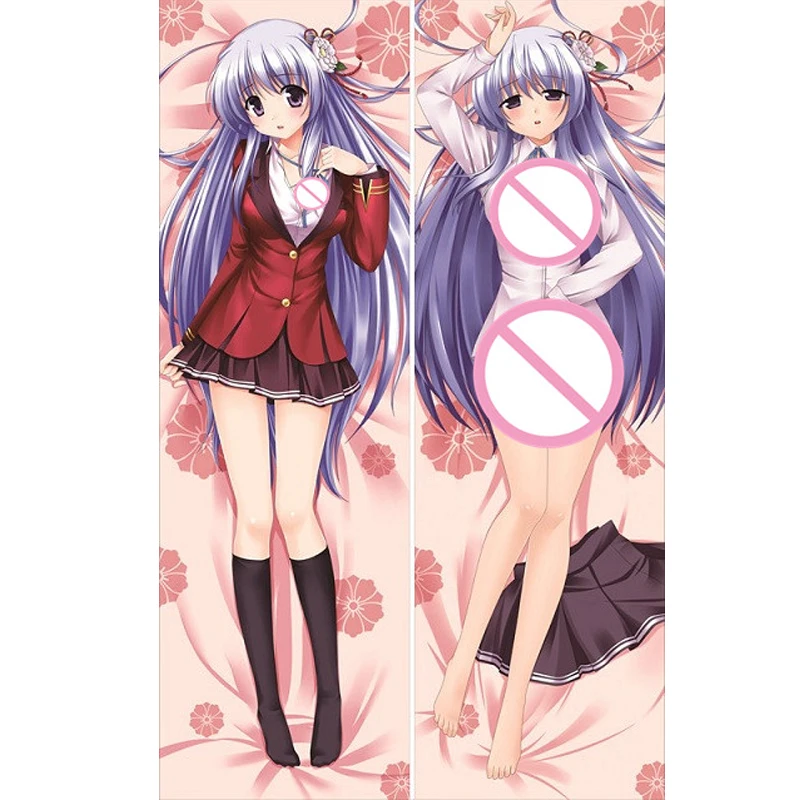 MMF galgame артериальные персонажи Sendou Erika &amp Tougi Shiro Kuze Kiriha наволочка аниме дакимакура
