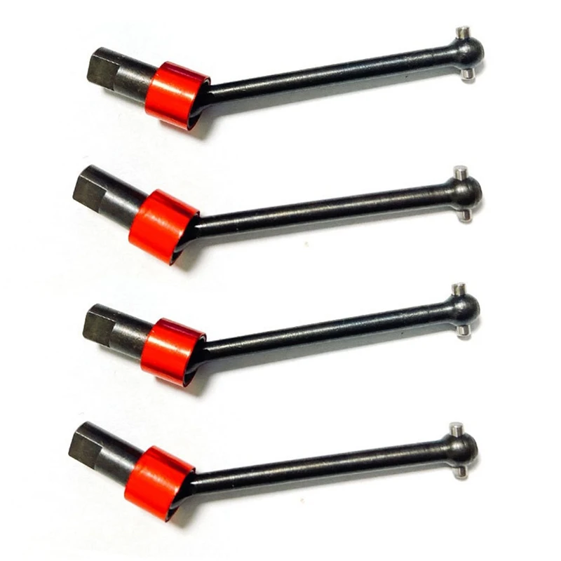 

4Pcs Metal CVD Drive Shaft Driveshaft for Traxxas LaTrax Teton 1/18 RC Car Upgrade Parts Accessories