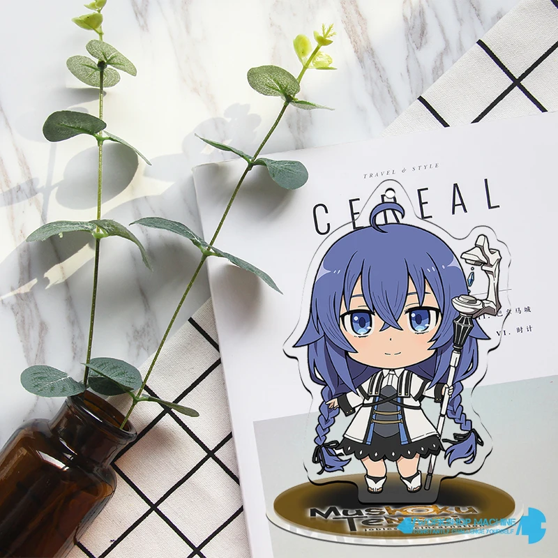 

Mushoku Tensei: Jobless Reincarnation Rudeus Greyrat Anime Figures Cosplay Acrylic Animation Stand