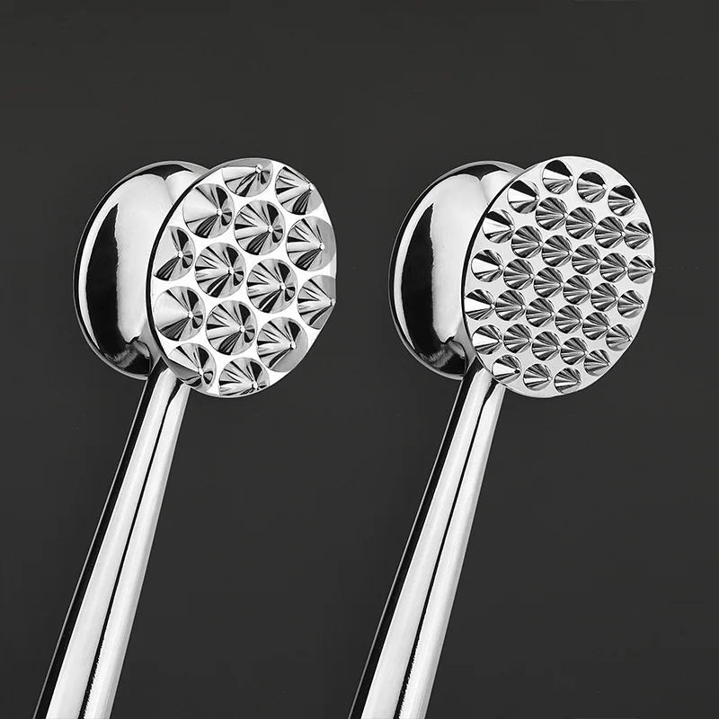 1 шт. двухсторонний молоток из нержавеющей стали для мяса говядины нежного